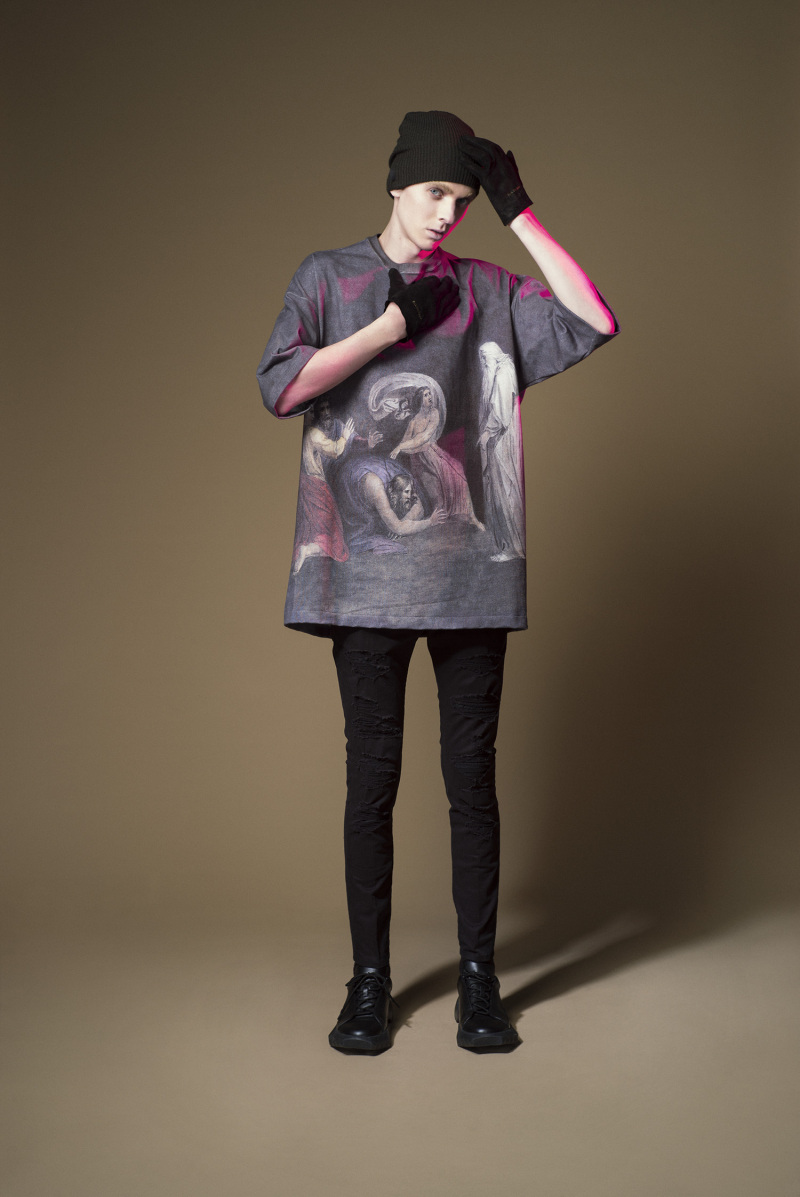 FW15 "William Blake" Oversized Heavy Tee