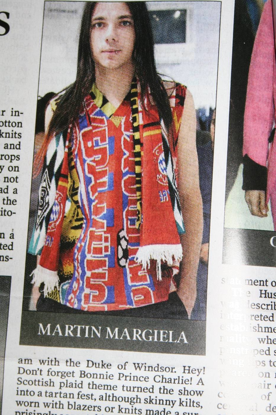 SS05 Artisanal Soccer Scarf Wristband
